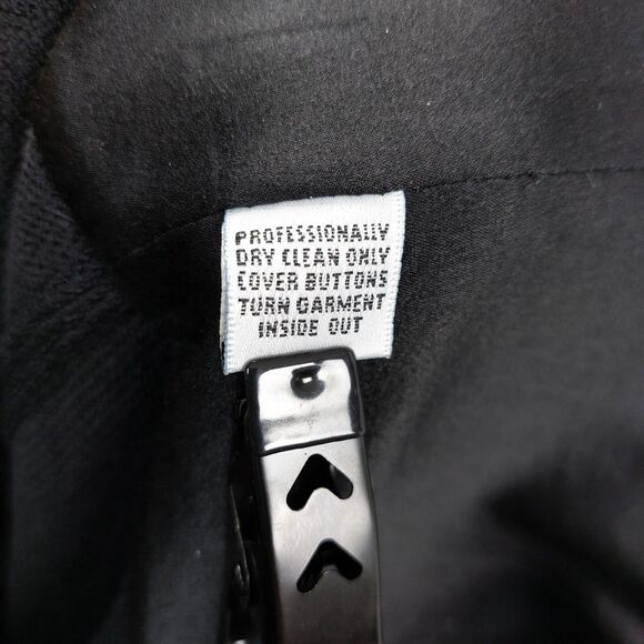 St. John Evening by Marie Gray Sz 10 Black Santana Knit Embellished Maxi Dress - Picture 14 of 14